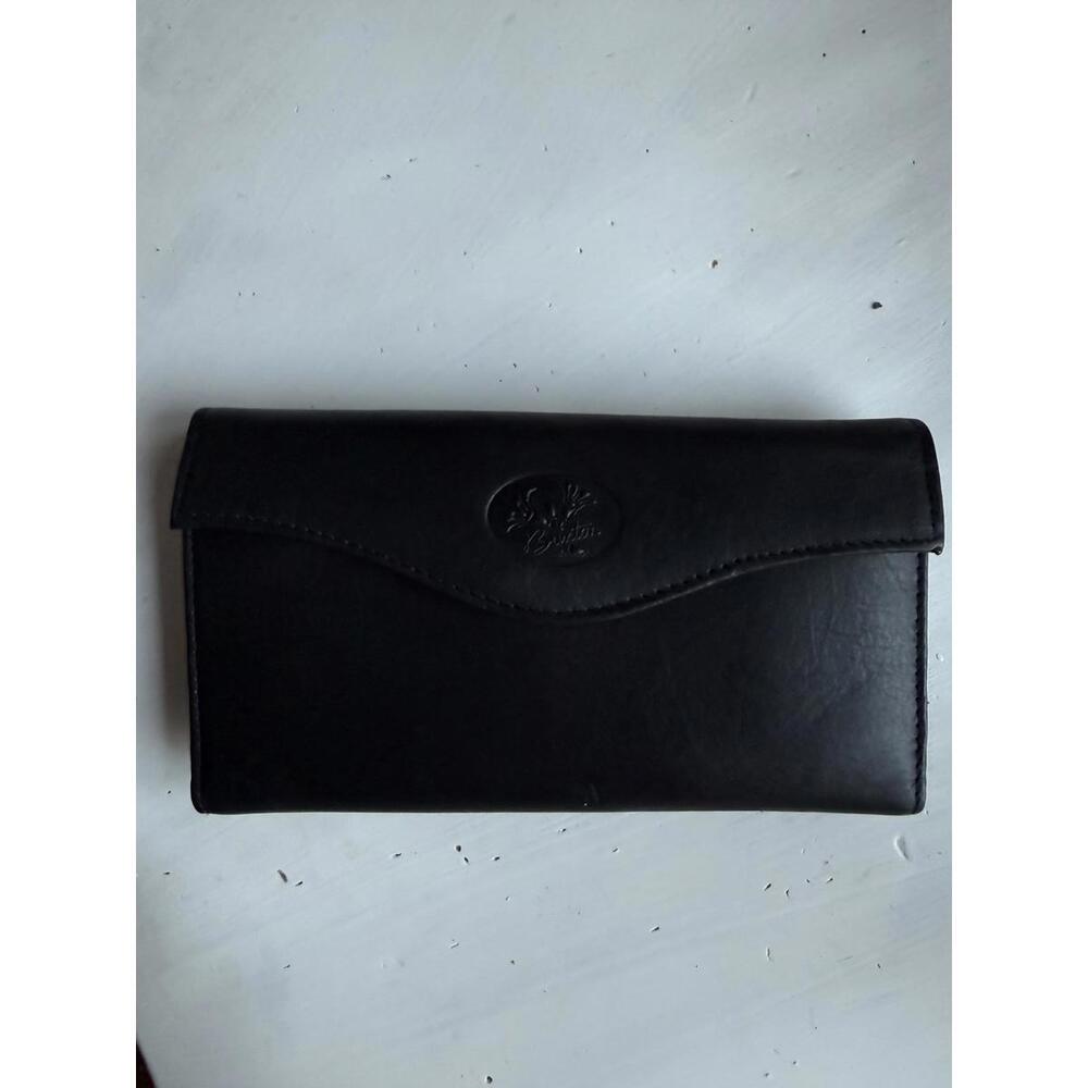 NWT’s Buxton Black Leather Wallet with Coin Purse